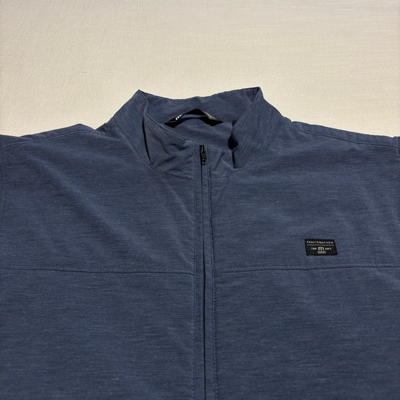 Men’s Travis Mathew Top of the Line Golf Vest | Heather Dress Blues | Size XL - Picture 4 of 12